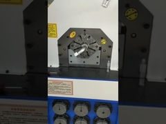 کنترل PLC دو اینچ چرخدار لوله لوله فشرده سازی ماشین قدرت بزرگ سر باز کردن گسترده