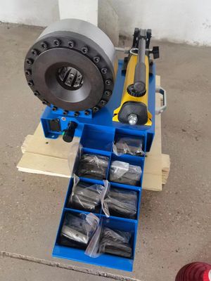 دستگاه چین دار شلنگ دستی فین پاور چین 1/4 -2 اینچ شلنگ AC هیدرولیک