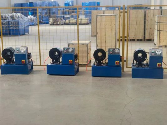 دستگاه لوله‌ساز صنعتی 6 اینچ 4-150 میلی‌متری Crimper شیلنگ فشار قوی با دهانه بزرگ