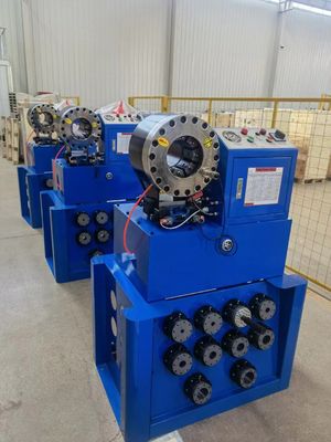 دستگاه شلنگ فشار قوی 6-38 میلی متر هیدرولیک Crimper 1-1.5 اینچ با تغییر قالب سریع
