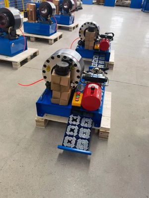 دستگاه پرس شلنگ هیدرولیک 6-51 میلی متری شلنگ 12 ولتی Crimper P16HP کم هزینه