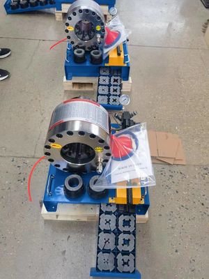 قیمت خوب 10pcs/H دکمه دستگاه چین دار لوله دیزلی با شلنگ قابل حمل Crimper 600t FY-51CSD آنلاین