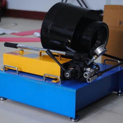 دستگاه چین دار شلنگ دستی رنگ آبی صنعتی 10 - 20s/Pcs Speed