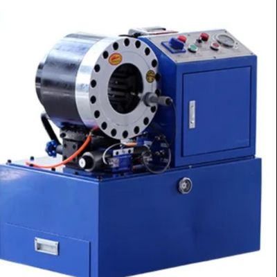 دستگاه چین دار شلنگ 600T DX68 114 میلی متر حداکثر بازشو 200 عدد / ساعت کارایی کار