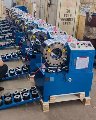 600T DX68 لوله Crimping ماشین 6 - 51mm با 2.5L / 5L / 10L حجم خروجی پمپ