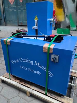 2 اینچ 220V ولتاژ لوله برش و Skiving ماشین با سیستم کنترل دکمه