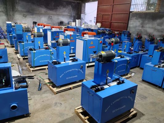 قیمت خوب دستگاه برش لوله لاستیکی 2 اینچی با کنترل دکمه آنلاین