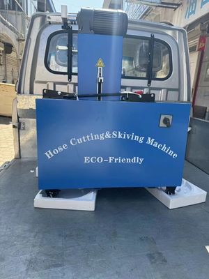 قیمت خوب ماشین برش لوله لاستیکی بدون گرد و غبار با 4 لایه 2 اینچ 6-51 میلی متر آبی آنلاین