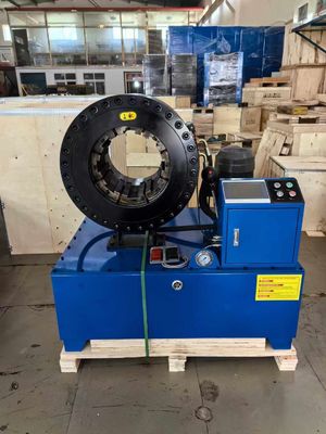 3 اینچ 1/4-3 اینچ با الکتریکی 200pcs / h کارایی 800T هیدرولیک لوله Crimping ماشین برای 6-76mm محدوده Crimping