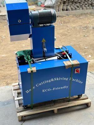 قیمت خوب دستگاه برش لوله صنعتی برای کار سنگین الکتریکی 2 اینچ 6-51mm 1/4 تا 2 اینچ لوله برش و ماشین اسکیو با تیغه آنلاین