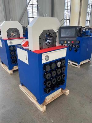 سیستم کنترل PLC 5.5kw کارایی 300 قطعه / ساعت با تغییر سریع قالب ابزار دستگاه فشار لوله هیدرولیک 7.5kw کارایی 800 قطعه / ساعت ماشین فشار لوله هیدرولیک آرنج بزرگ