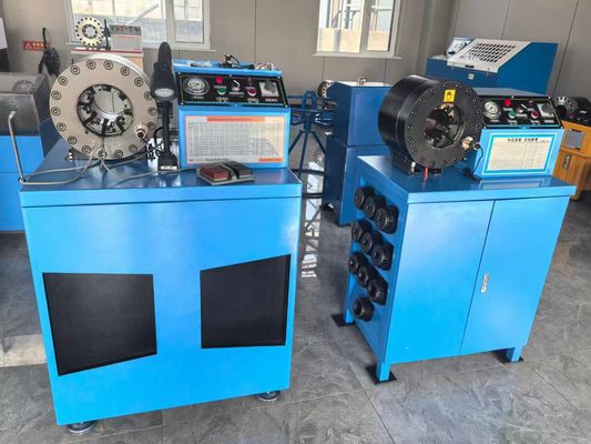 6-51mm 10 Dies Hose Matching Dies 500 Piece Per Hour ماشین کشش لوله قابل حمل لوله کشنده هیدرولیک