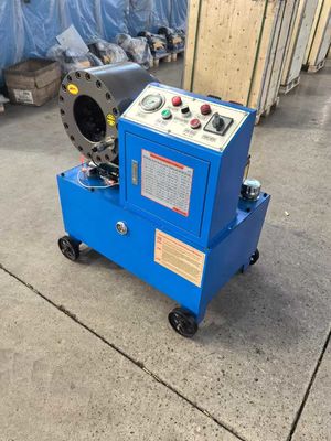 قیمت خوب با 4 چرخ فرآیند جعل یک قطعه بدون نقاط جوش یک قطعه مواد قالب بندی شده سختی بالا مقاومت در برابر فرسایش روغن پمپ فشار لوله Crimping Machine Dx68 لوله Crimper آنلاین