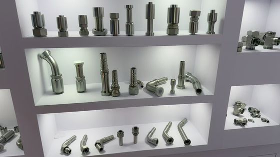 لوله های هیدرولیک Bsp رشته دار فولاد ضد زنگ مرد زن کوپلر های سریع برای اندازه های مختلف از 1/4 ′′ راست ، 45 ° ، 90 ° تا 1 اینچ