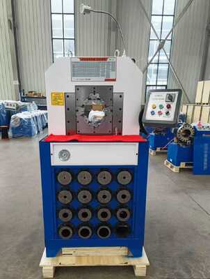 قیمت خوب 3 Inch Hydraulic Hose Crimping Machine with 1000T Crimping Force 31.5MPA Rated Pressure and 6-76mm Crimping Range آنلاین