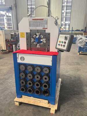 قیمت خوب دستگاه پرس شیلنگ 1250 کیلوگرمی سنگین با ابعاد 755*1045*1630 میلی‌متر و 1 سال گارانتی آنلاین