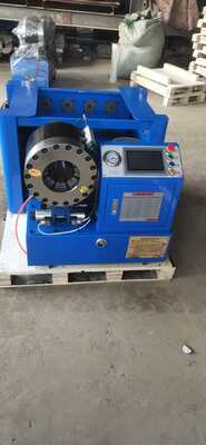 قیمت خوب 2.5 Inch Hydraulic Hose Crimping Machine with Fast Change Mould Tool and 10 Interchangeable Dies for Versatile Crimping آنلاین