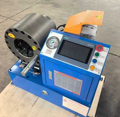 قیمت خوب 6-51mm Hydraulic Hose Crimping Machine with Fast Change Mould Tool and 10 Dies for Versatile Crimping آنلاین