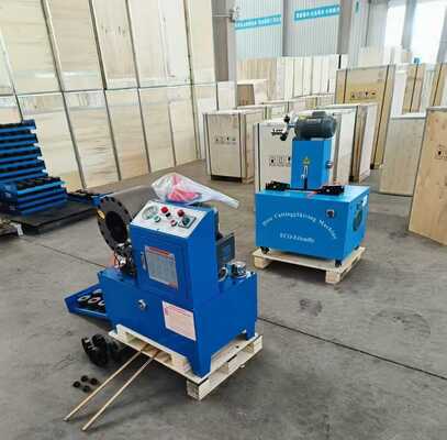 DX68 هیدرولیک لوله Crimper با 6-51mm Crimping محدوده 10 میله و 200 تراشه در هر ساعت کارایی لوله فشار ماشین