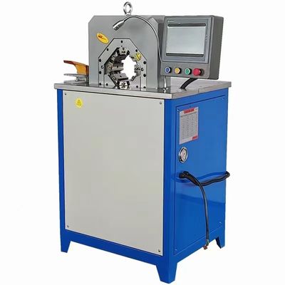 قیمت خوب دستگاه پرس شیلنگ 6 میلی متری PLC پرس شلنگ هیدرولیک 4 کیلوواتی CBK-51B آنلاین