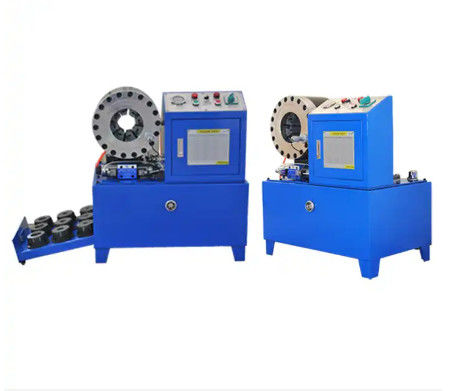قیمت خوب دستگاه پرس شیلنگ بیل مکانیکی 220 ولت DX68 پرس Crimper 10 Dies آنلاین