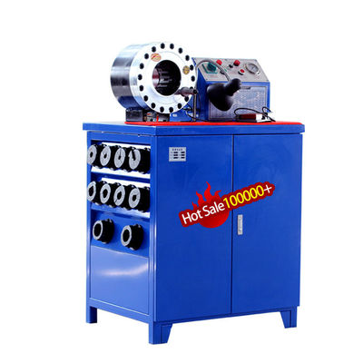 قیمت خوب 200pcs/H دستگاه پیچش شلنگ لاستیکی 3kw 500t Hose Swaging FY-51BY آنلاین
