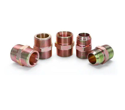 قیمت خوب 00400 اتصالات خرطومی هیدرولیک از جنس استنلس استیل انتهای شیلنگ برنجی هیدرولیک مسی آنلاین