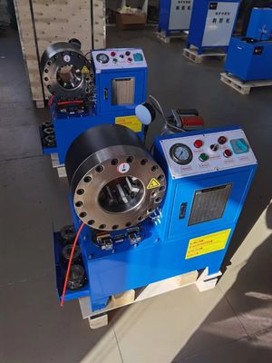 قیمت خوب حداکثر باز کردن 114mm DX68 لوله Crimping ماشین PLC / دکمه / سیستم کنترل CNC آنلاین