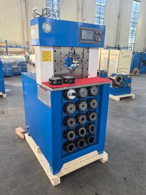 3 اینچ سیستم کنترل PLC 6 - 76mm ماشین پیچ نلی AC برای پیچ زدن کارآمد حداکثر باز شدن 158mm