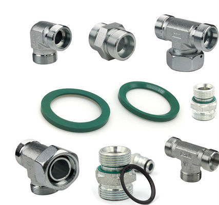 حلقه های مهر و موم از لاستیک با اندازه قابل استفاده C / S DIN 3869 ED حلقه 14 از اندازه 8 تا 60 رنگ آبی