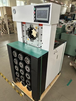 قیمت خوب دستگاه پرس شیلنگ هیدرولیک 3 اینچی 650T با کنترل PLC آنلاین