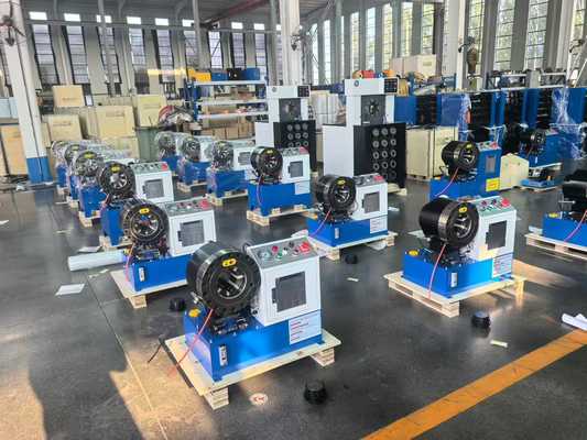 DX68 دستگاه برش لوله 6-51mm 2 اینچ Crimper هیدرولیک