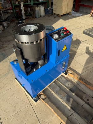 دستگاه برقی گرد و مربع لوله کریکینگ 220V / 380V برای 1/4 تا 2 اینچ لوله رنگ آبی