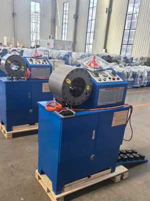 قیمت خوب 2 Inch Hydraulic Hose Crimping Machine with 10 Dies and 6-51mm Range for Wide Hose Applications آنلاین