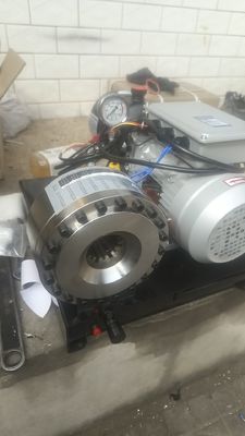 220V 3 Horse Power Hydraulic Hose Crimping Machine with 2.2KW Motor and 1 Year Warranty