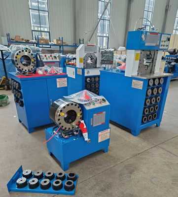 قیمت خوب DX68 هیدرولیک لوله Crimper با 315 بار فشار پمپ روغن 220v/240v/380v/415v گزینه های ولتاژ و 10 Dies آنلاین