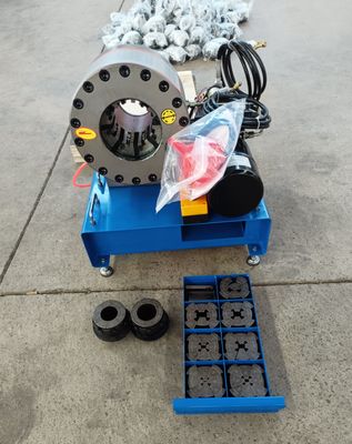 قیمت خوب Portable 12V/24V Hydraulic Hose Crimping Machine with Smart Light Indicator and 3.6KW Motor Power for Car Loading Use آنلاین