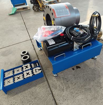 قیمت خوب 600T Crimping Force Hydraulic Hose Crimping Machine with 0.01mm Accuracy and 30mpa System Pressure آنلاین