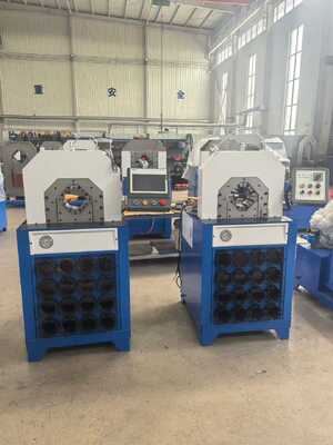 قیمت خوب 3 Inch Hydraulic Hose Crimping Machine with 15 Sets Free Dies and 1250KG Weight for Heavy-Duty Applications آنلاین