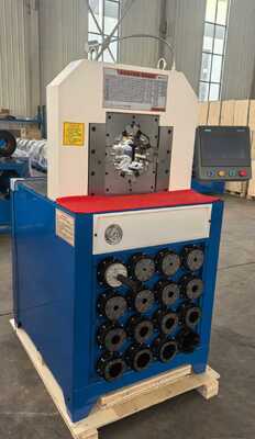 3 اینچ 6-76mm کنترل PLC هیدرولیک لوله Crimping ماشین با 15 میله قابل تعویض برای فشار لوله کارآمد