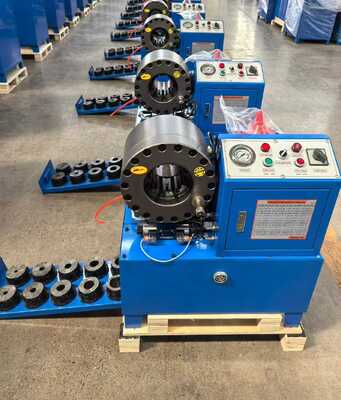 قیمت خوب DX68 دستگاه کریکینگ لوله هیدرولیک با محدوده کریکینگ 6-51 میلی متر، 220v/240v/380v/415v گزینه های ولتاژ و 200 پی سی در هر ساعت کارایی آنلاین