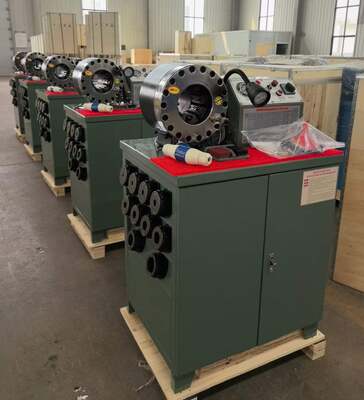 قیمت خوب 2 اینچ 600T OEM دستگاه چین دار لوله لاستیکی سرویس OEM مدل بالاتر رنگ سبز 220v/380v ولتاژ Apecial Electric ولتاژ با برد 6-51mm و 10 قالب قابل تعویض آنلاین