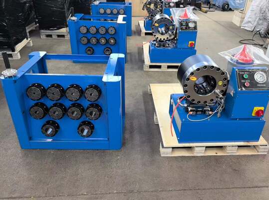 قیمت خوب 2 اینچ محدوده پیچ کردن تا 64mm 2.5 اینچ محدوده پیچ کردن لوله هیدرولیک ماشین پیچ کردن پنبه سیستم کنترل پنبه با ابزار قالب تغییر سریع و قفسه و 10 میله قابل تعویض آنلاین